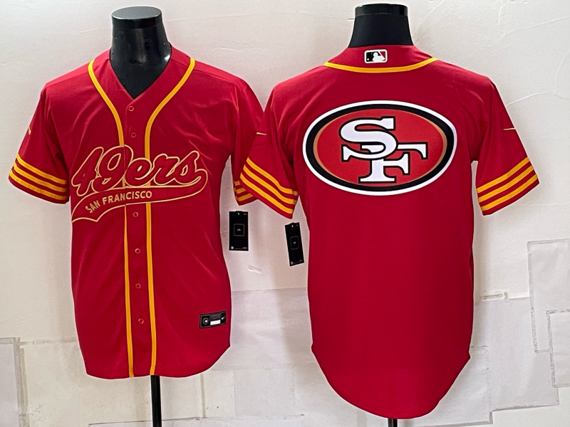 Men 2026 Nike San Francisco 49ers blank red NFL Jersey 09240013->san francisco 49ers->NFL Jersey